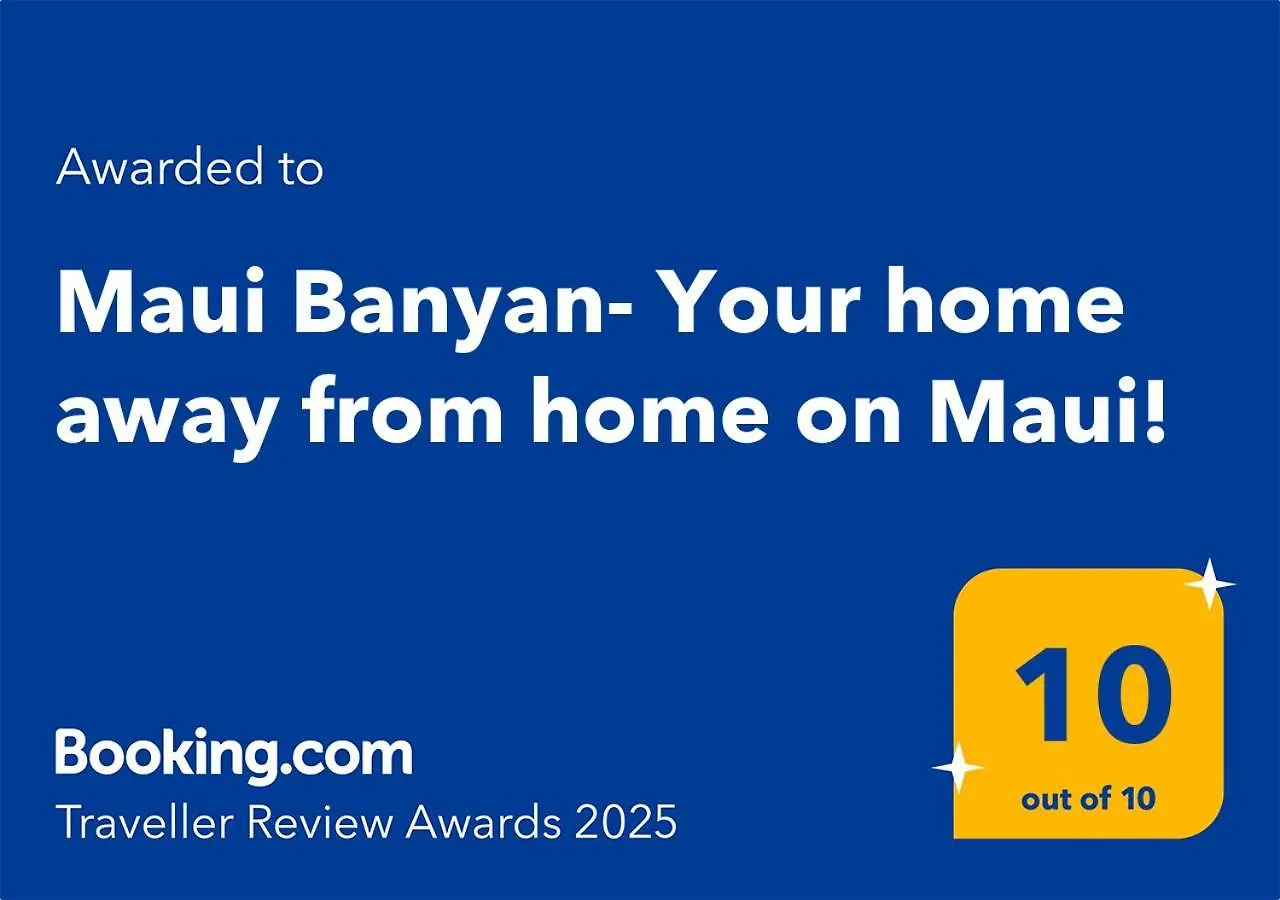 Maui Banyan- Your Home Away From Home On Maui! Wailea  United States